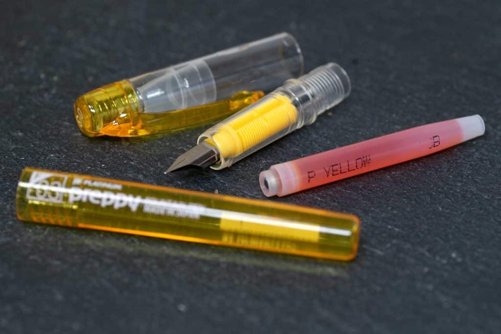 Der Platinum preppy – ein günstiger Füller aus Japan preppy lieferumfang 1024x683 - Der Platinum preppy – ein günstiger Füller aus Japan