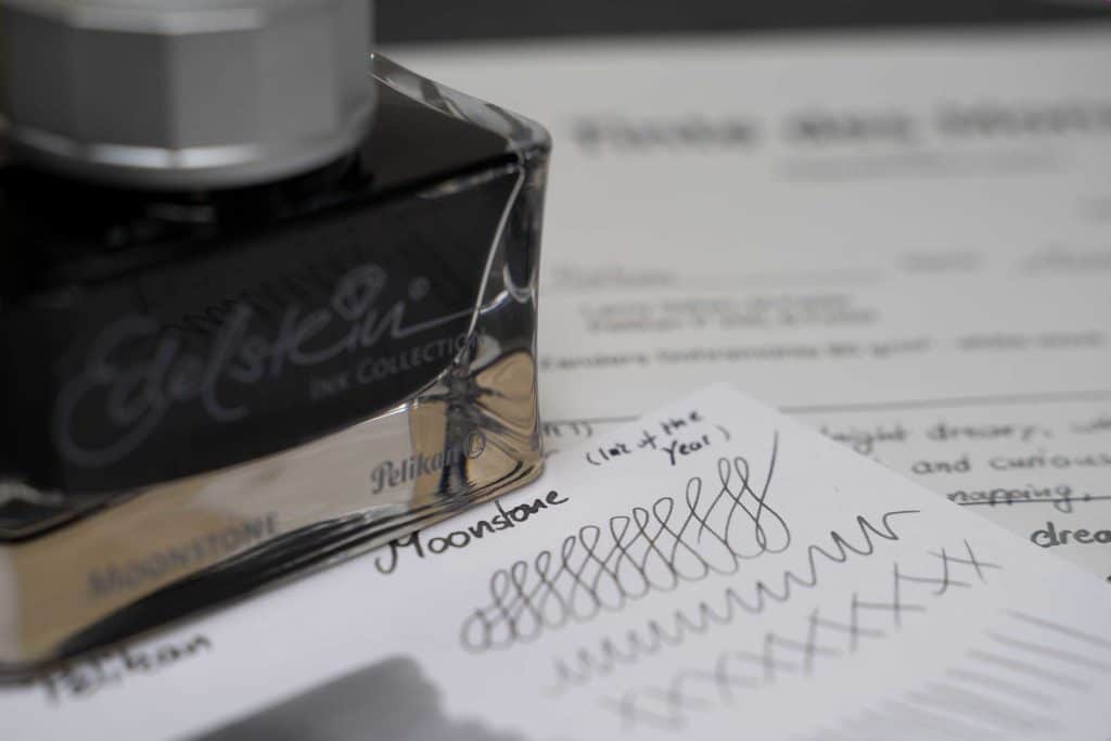 Pelikan Edelstein Moonstone - Tinte des Monats tdm pelikan moonstone 1024x683 - Pelikan Edelstein Moonstone - Tinte des Monats